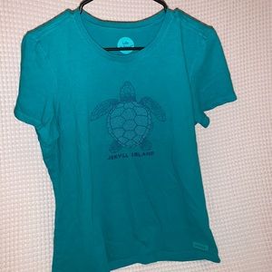 Life Is Good Sea Turtle T-Shirt